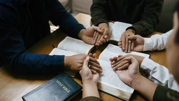 A group of people gathered together in fellowship